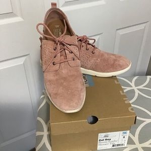 Toms Pink Suede Sneakers